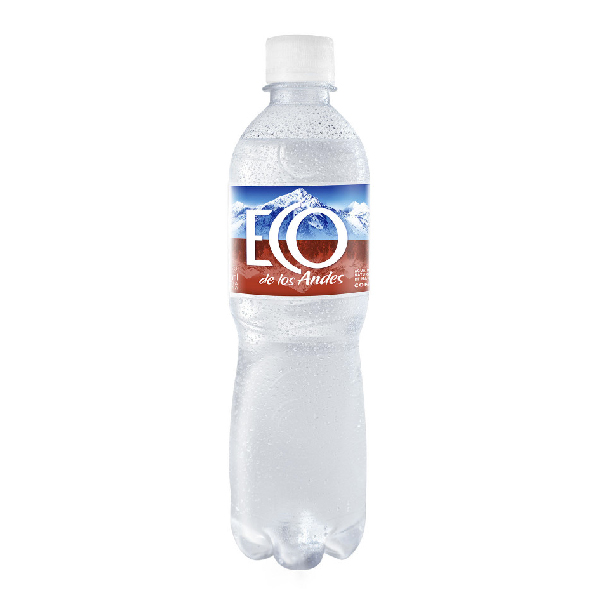 Agua Mineral Eco De Los Andes Con Gas X 500 Ml Súper El Cóndor