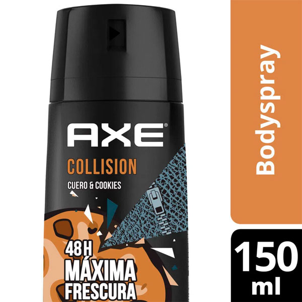 Desodorante en Aerosol Axe Collision X 150 Ml