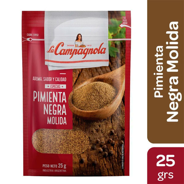 Pimienta Negra en Grano x 50g – Dos Anclas