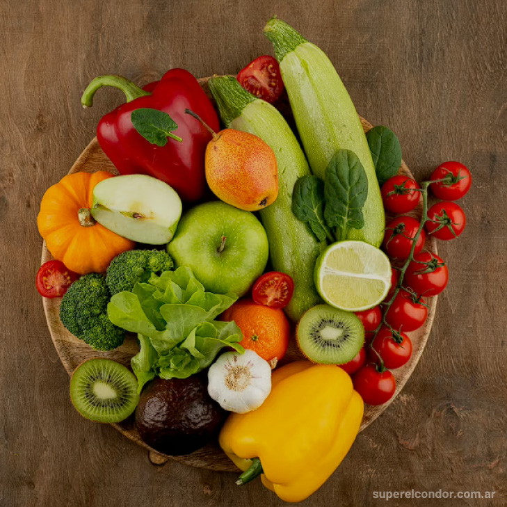 super categorias frutas y verduras